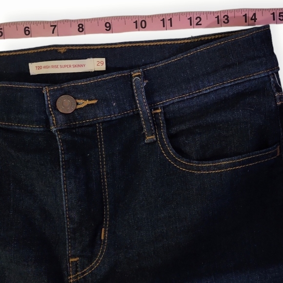 Levi's Highrise Super Skinny 720 - Picture 4 of 8